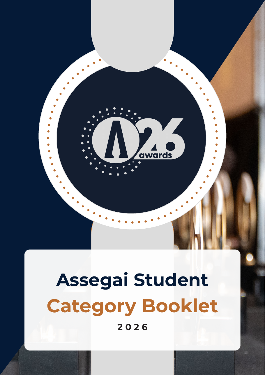 Assegai Student Category Booklet 2026 cover